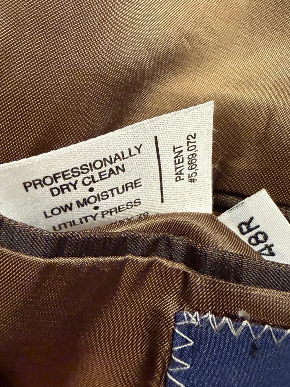 Hart Schaffner Marx Plaid Wool Sport Coat Dinner Jacket Blazer Men's 48R Brown